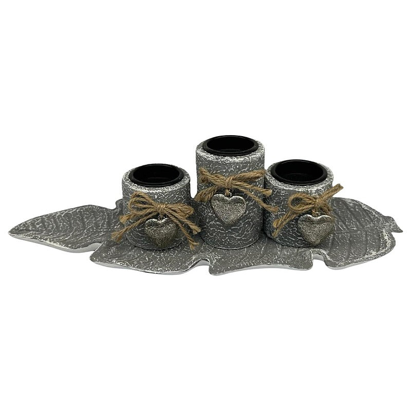 H-YYC38 - PORTA VELAS DECORATIVO DE METAL (36/1)