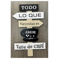 H-CSP34 - CARTEL DECORATIVO DE PARED (48/1)