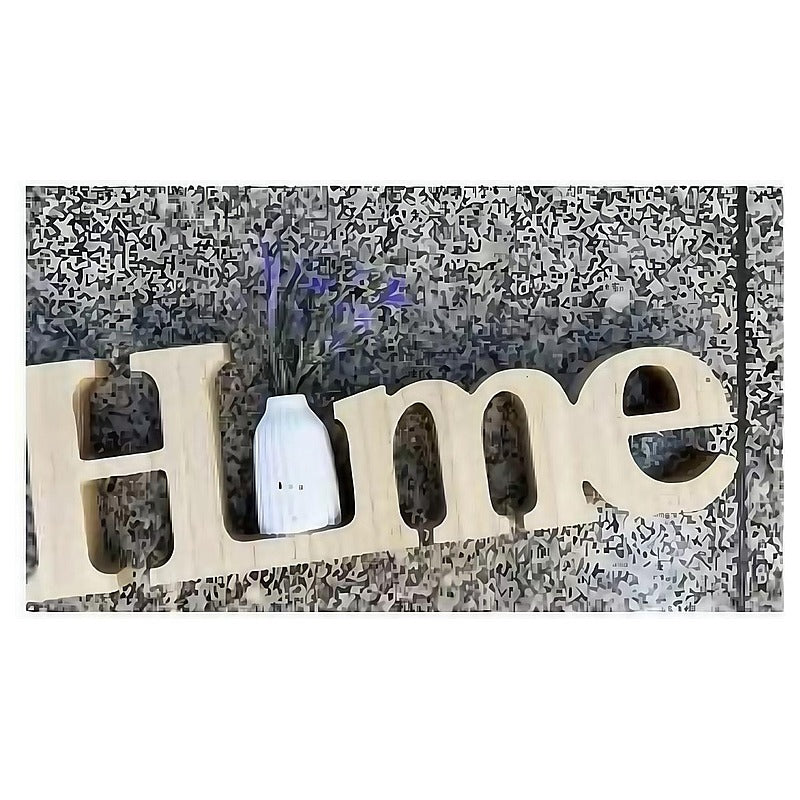 H-CSP36 - DECORACIÓN DE PARED "HOME" CON FLORERO (72/1)