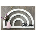 H-CSP39 - DECORACIÓN DE PARED ARCOÍRIS CON FLORERO (72/1)