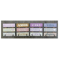 H-CSP51 - TABLERO DECORATIVO CON FRASES Y GANCHOS (144/1)