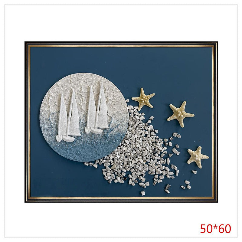 H-HGP24 - CUADRO DECORATIVO CON RELIEVE NÁUTICO (8/1)
