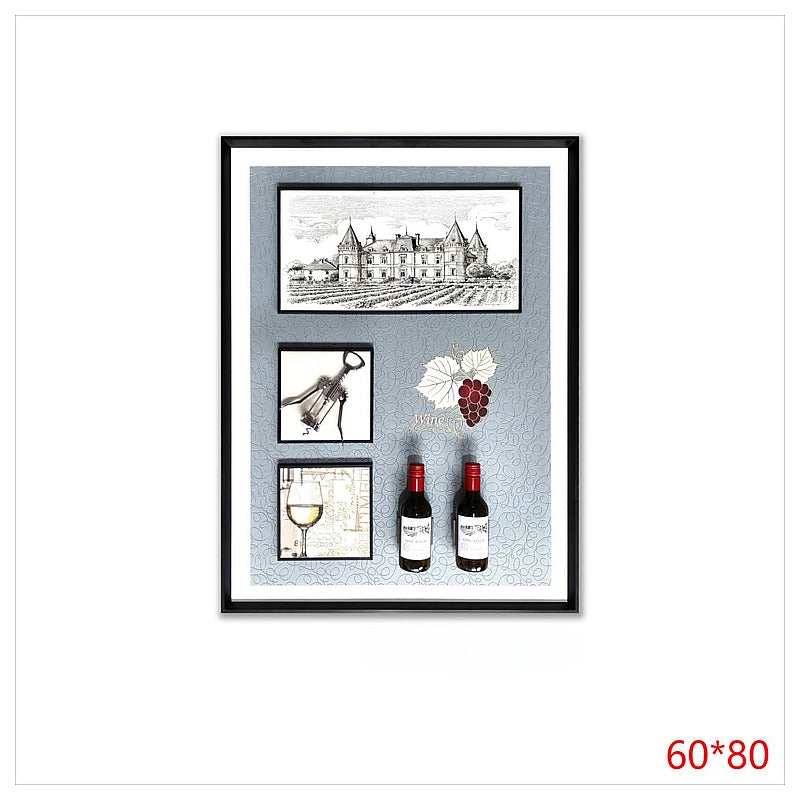 H-HGP31 - CUADRO DECORATIVO DE VINO 60*80 CM (4/1)