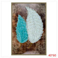 H-HGP41 - CUADRO DECORATIVO CON PLUMAS (15/1)
