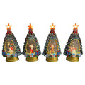 CF-XR003 - ADORNOS DE NAVIDAD CON LUZ Y GLITTER (8/1)