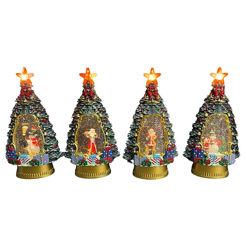 CF-XR003 - ADORNOS DE NAVIDAD CON LUZ Y GLITTER (8/1)