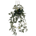 CF-DZF08 - PLANTA COLGANTE ARTIFICIAL CON FLORES (120/1)