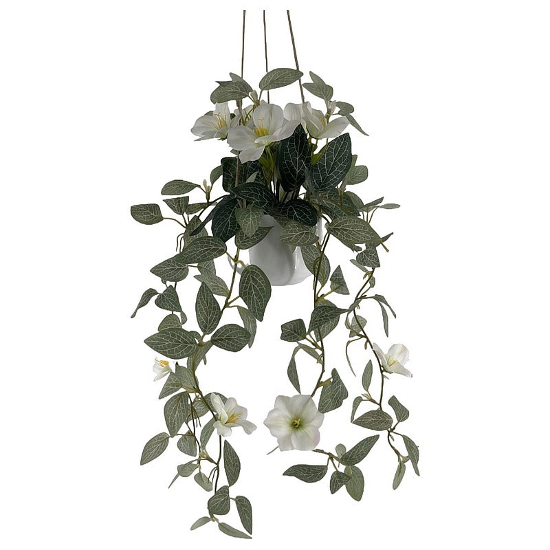 CF-DZF08 - PLANTA COLGANTE ARTIFICIAL CON FLORES (120/1)