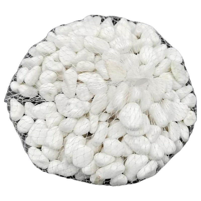 CF-FBN51 - PIEDRAS DECORATIVAS BLANCAS EN MALLA (24/1)