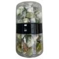 CF-FBN58 - ENVASE PLÁSTICO CON PIEDRAS DECORATIVAS (24/1)
