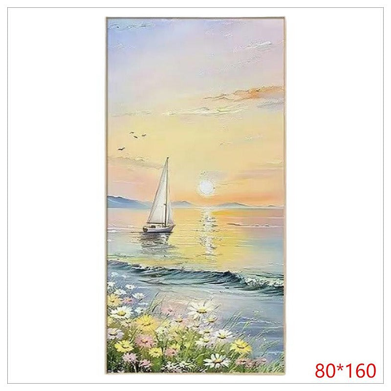 CF-HYP49 - CUADRO DE PAISAJE MARINO 80*160 (6/1)