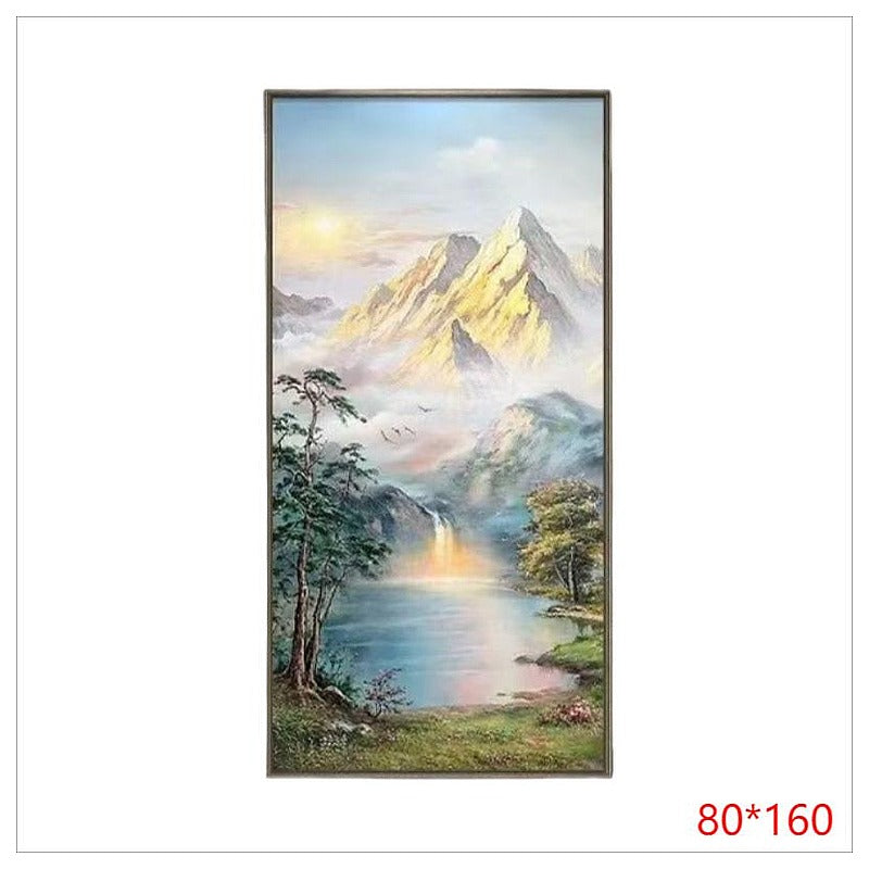 CF-HYP51 - CUADRO PAISAJE MONTAÑOSO 80*160 (6/1)