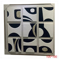 CF-HYP55 - CUADRO DECORATIVO ABSTRACTO 100*100 CM (6/1)