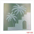 CF-HYP61 - CUADRO DECORATIVO CON PALMERAS 100*100 (6/1)