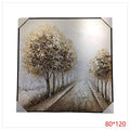 CF-HYP62 - CUADRO PAISAJE DE ÁRBOLES 80*120 CM (6/1)