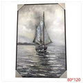 CF-HYP64 - CUADRO DE BARCO EN LIENZO 80*120 CM (6/1)