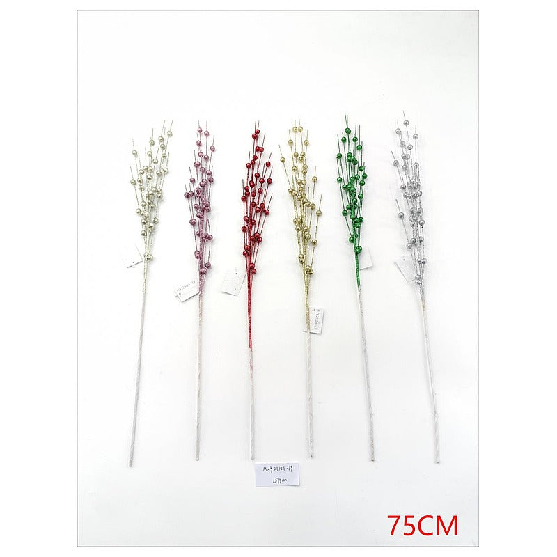 CF-XFF03 - RAMAS DECORATIVAS CON PERLAS 75CM (900/1)