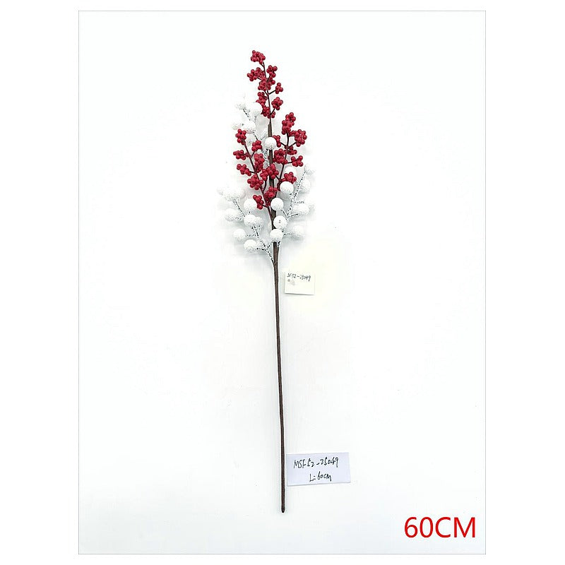 CF-XFF15 - RAMO DECORATIVO CON BAYAS ROJAS (600/1)