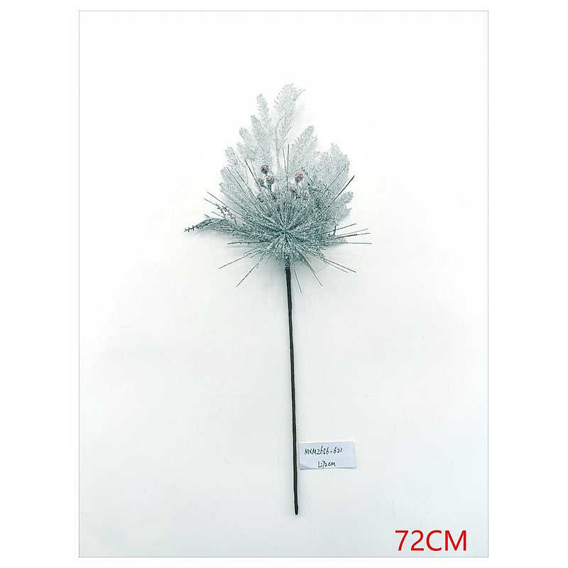 CF-XFF20 - RAMO DECORATIVO PLATEADO 72CM (300/1)