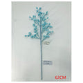 CF-XFF21 - RAMO DECORATIVO CON PERLAS AZULES 62CM (600/1)