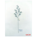 CF-XFF23 - RAMILLETE DECORATIVO PLATEADO 64CM (600/1)