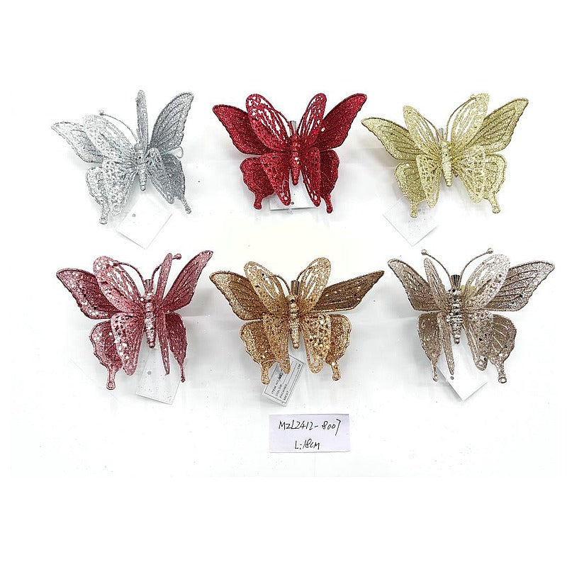 CF-XFF34 - DECORACIÓN DE MARIPOSAS BRILLANTES (1200/1)