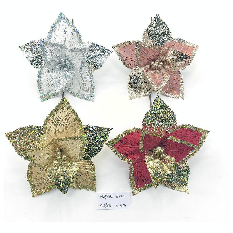 CF-XFF43 - FLORES DECORATIVAS CON BRILLO (600/1)