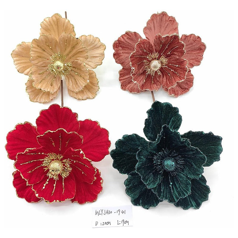 CF-XFF45 - FLORES DECORATIVAS DE TELA (600/1)