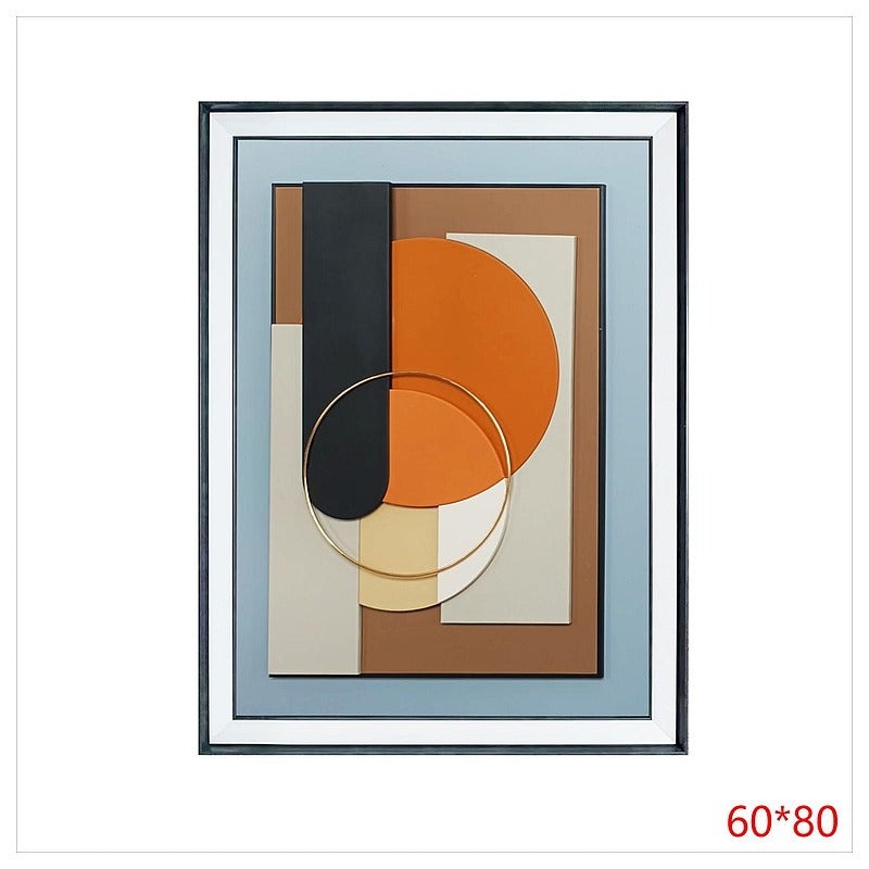 H-HGP61 - CUADRO DECORATIVO GEOMÉTRICO 60*80 CM (6/1)