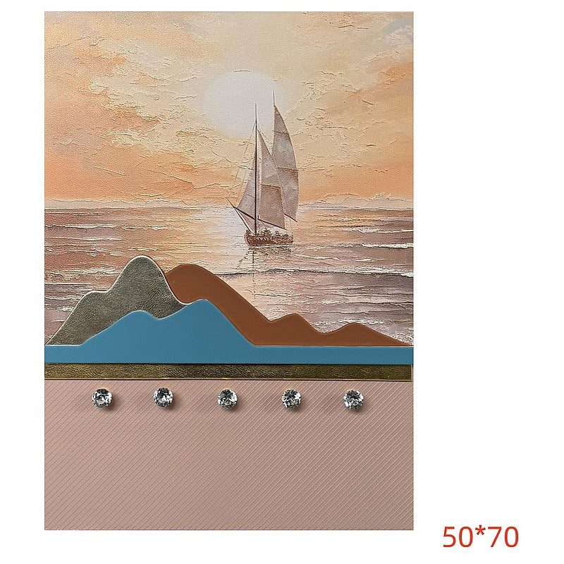 H-HGP71 - CUADRO DECORATIVO CON GANCHOS 50*70 (6/1)