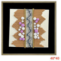 H-HGP86 - CUADRO DECORATIVO ARTESANAL 40*40 (20/1)