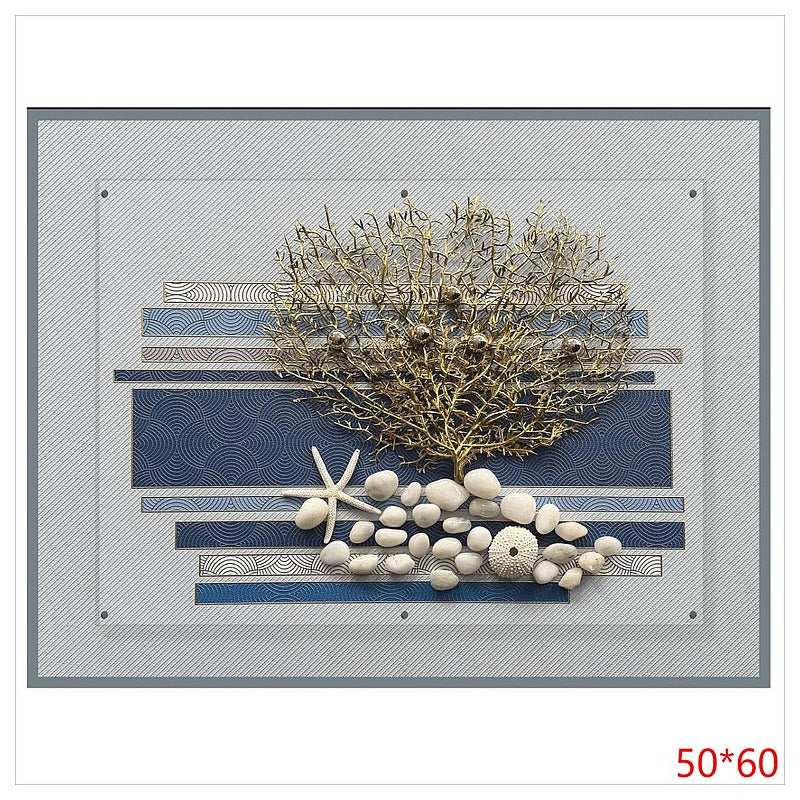 H-HGP93 - CUADRO DECORATIVO CON RELIEVE MARINO 50*60 (8/1)
