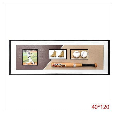 H-HGP95 - CUADRO DECORATIVO DE BÉISBOL (4/1)