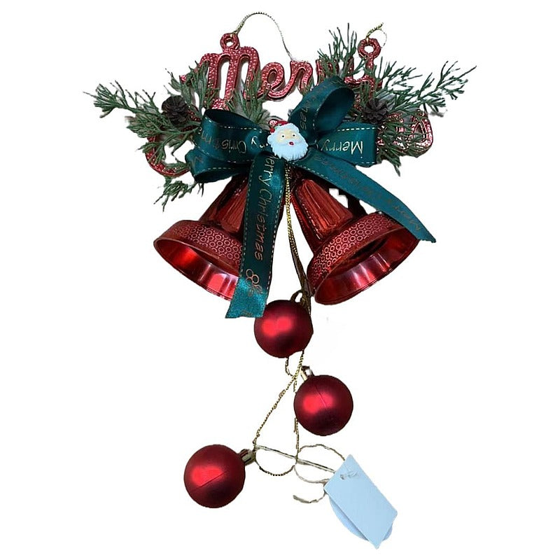 CF-CJH03 - ADORNO NAVIDEÑO CON CAMPANAS ROJAS (150/1)