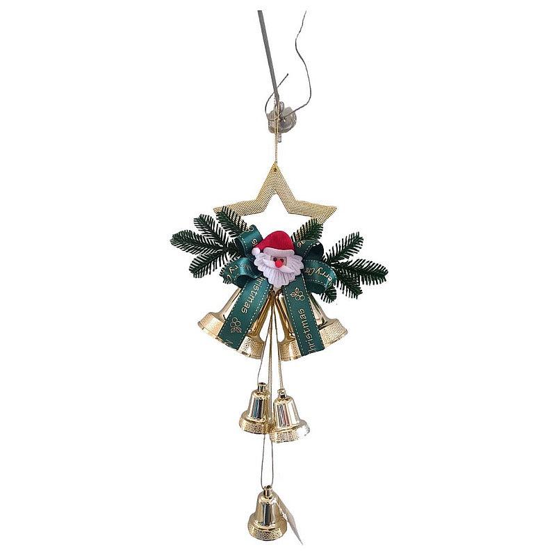 CF-CJH09 - ADORNO NAVIDEÑO COLGANTE CON CAMPANAS (150/1)