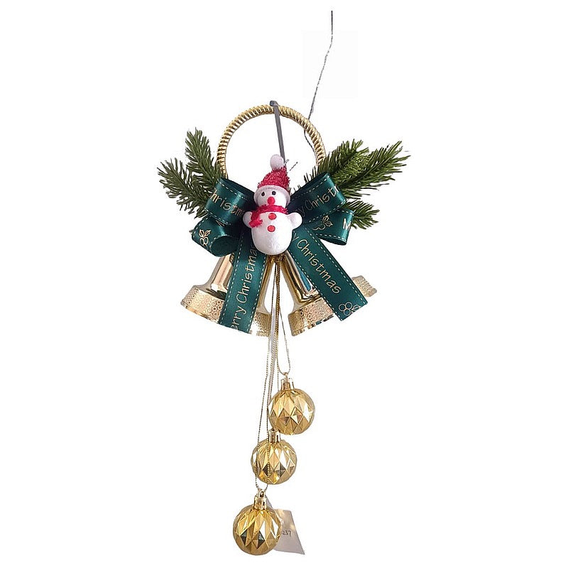CF-CJH11 - ADORNO NAVIDEÑO CON CAMPANAS Y MUÑECO (150/1)
