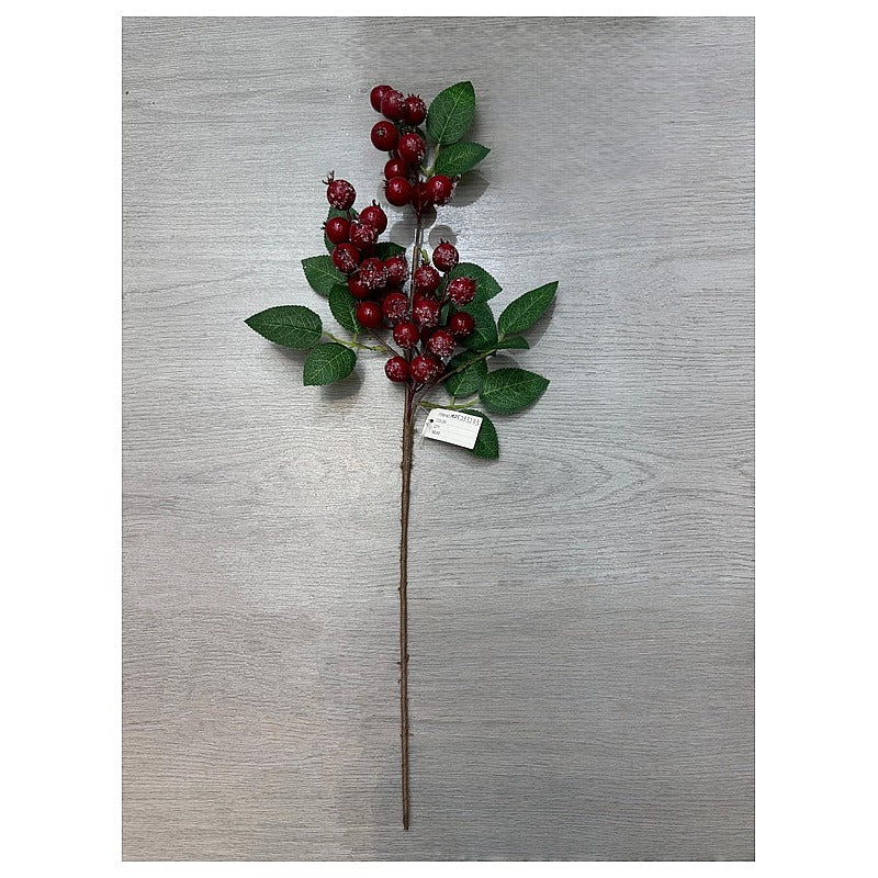 CF- MHC26 - RAMO DECORATIVO DE BAYAS ROJAS (240/1)