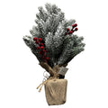CF- MHC72 - MINI PINO NAVIDEÑO NEVADO CON BAYAS (60/1)