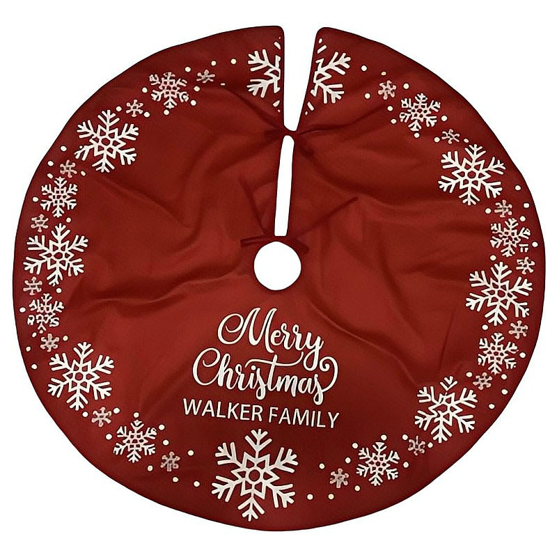 CF-HYC03 - FALDA PARA ÁRBOL DE NAVIDAD ROJA (60/1)
