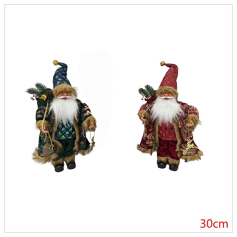 CF-KYC05 - FIGURAS DE SANTA CLAUS DECORATIVAS 30 CM (60/1)