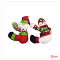 CF-KYC11 - ADORNOS NAVIDEÑOS SANTA Y MUÑECO DE NIEVE 35 CM (100/1)
