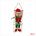 CF-KYC17 - DUENDE COLGANTE NAVIDEÑO CON ESCALERA 60CM (60/1)
