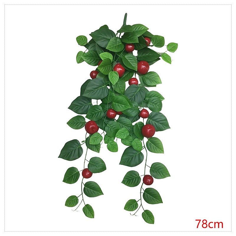 CF-SXF02 - PLANTA COLGANTE ARTIFICIAL CON MANZANAS 78CM (120/1)