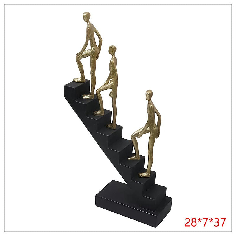 CF-OLT09 - ESCULTURA DE FIGURAS EN ESCALERA (24/1)