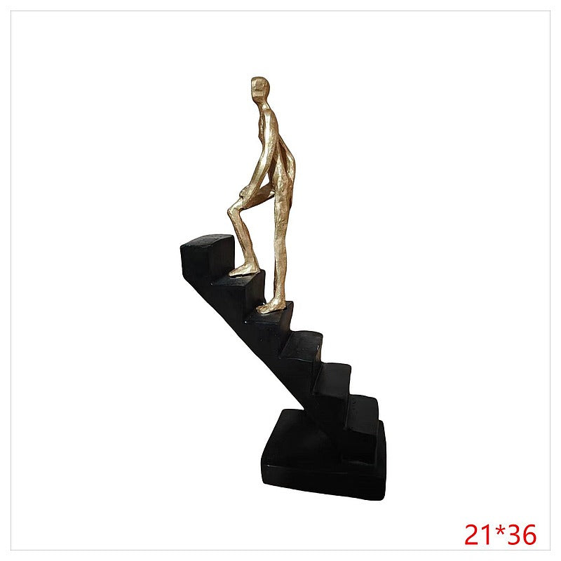 CF-OLT11 - ESCULTURA FIGURA EN ESCALERA (36/1)