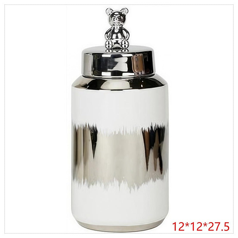 CF-OLT23 - FRASCO DECORATIVO CON FIGURA DE OSO (12/1)