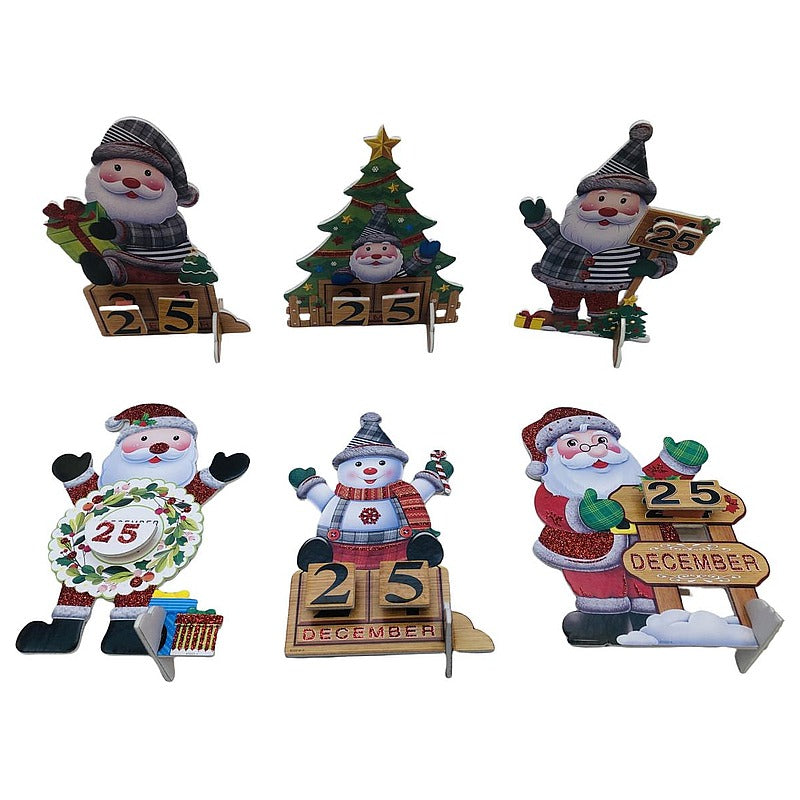 CF-SMC01 - CALENDARIO NAVIDEÑO DECORATIVO (500/1)