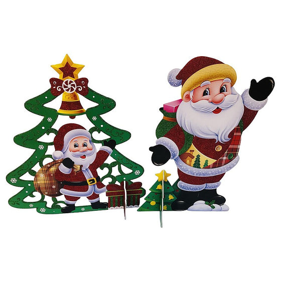 CF-SMC07 - DECORACIÓN NAVIDEÑA DE SANTA CLAUS (120/1)