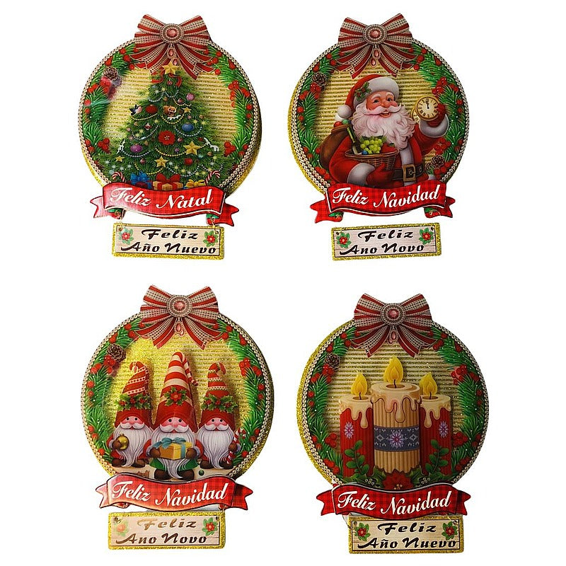 CF-SMC09 - ADORNOS NAVIDEÑOS DE PARED (120/1)