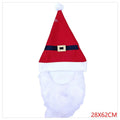 CF-YHC08 - SOMBRERO DE SANTA CLAUS CON BARBA (480/1)
